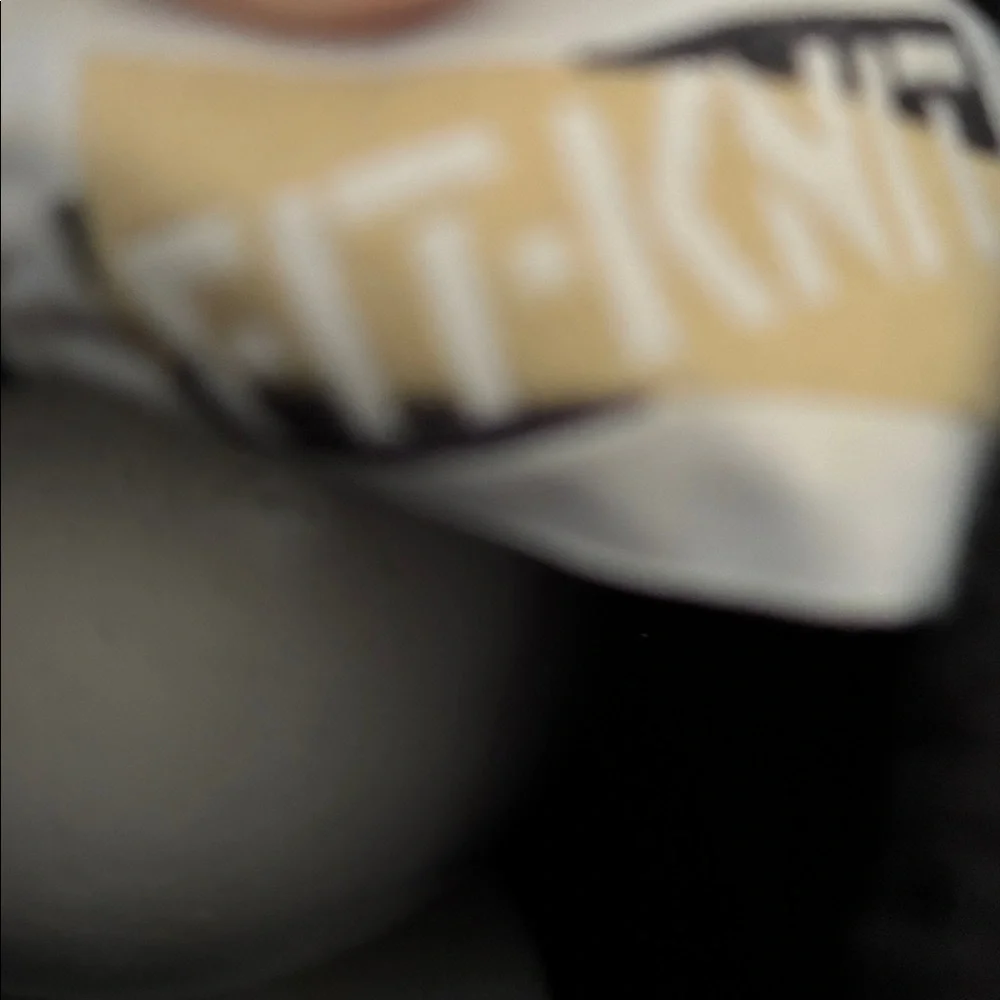 Vintage Fit Knit Black & Gold Sweater